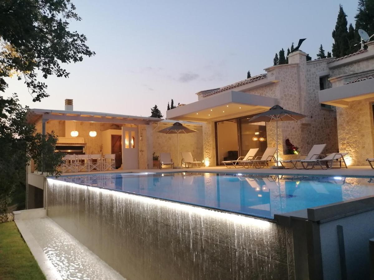 My Mediterranean Corfu Luxury Villa With Private Swimming Pool Kontokali Dış mekan fotoğraf