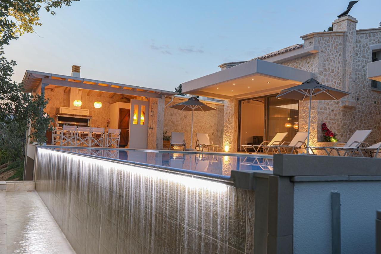 My Mediterranean Corfu Luxury Villa With Private Swimming Pool Kontokali Dış mekan fotoğraf