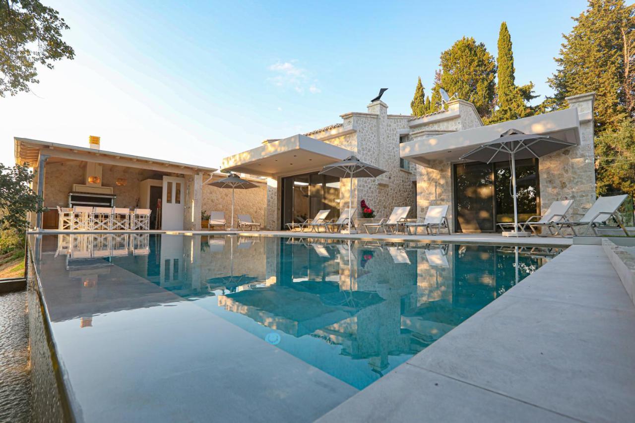 My Mediterranean Corfu Luxury Villa With Private Swimming Pool Kontokali Dış mekan fotoğraf