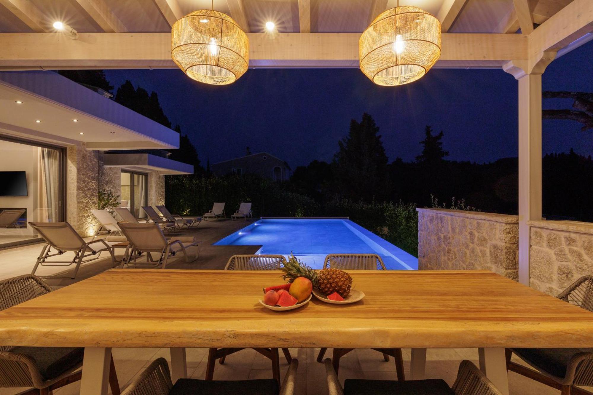 My Mediterranean Corfu Luxury Villa With Private Swimming Pool Kontokali Dış mekan fotoğraf