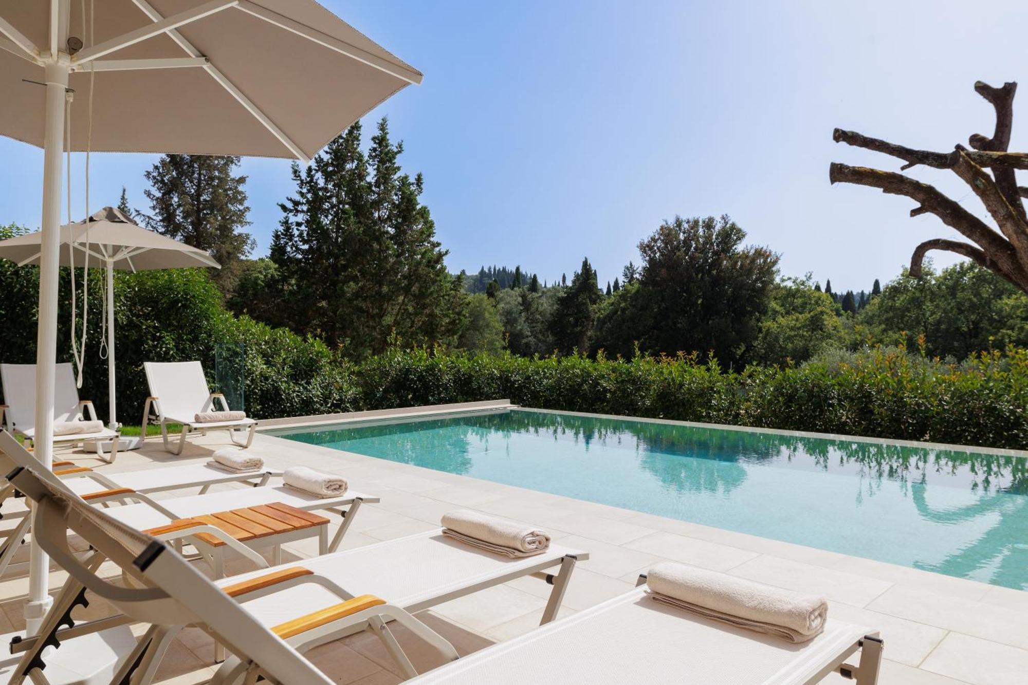My Mediterranean Corfu Luxury Villa With Private Swimming Pool Kontokali Dış mekan fotoğraf