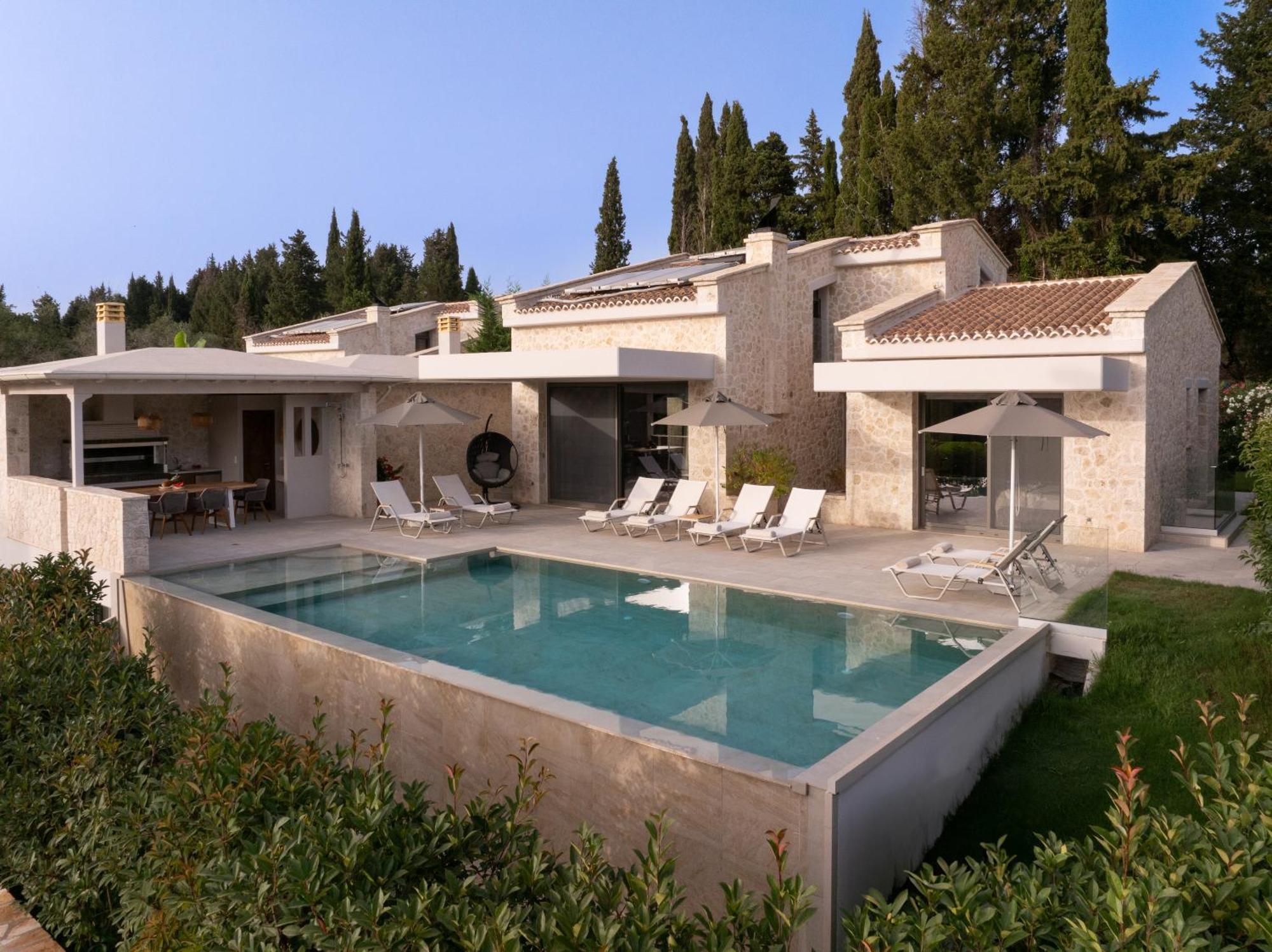 My Mediterranean Corfu Luxury Villa With Private Swimming Pool Kontokali Dış mekan fotoğraf