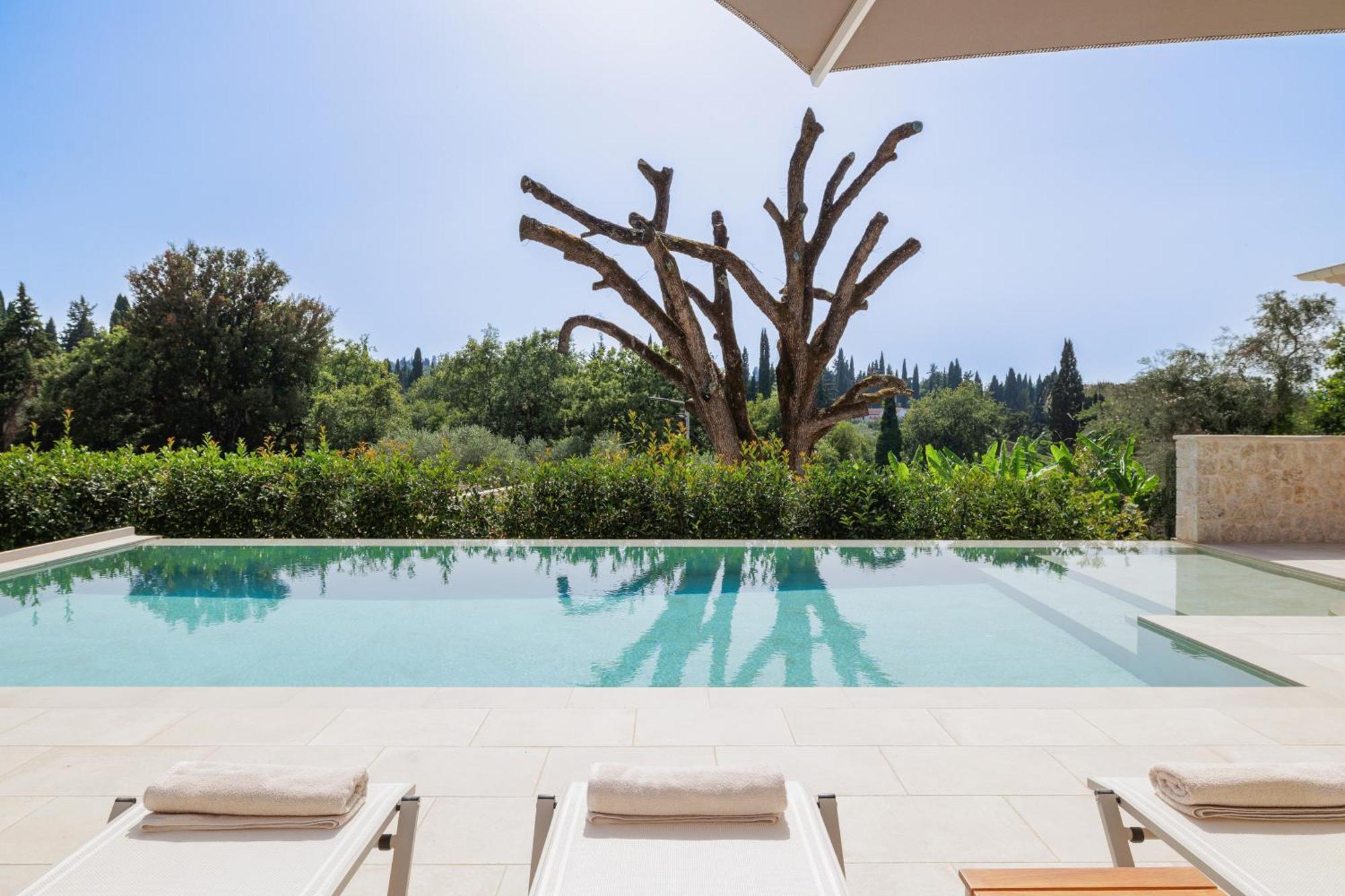 My Mediterranean Corfu Luxury Villa With Private Swimming Pool Kontokali Dış mekan fotoğraf