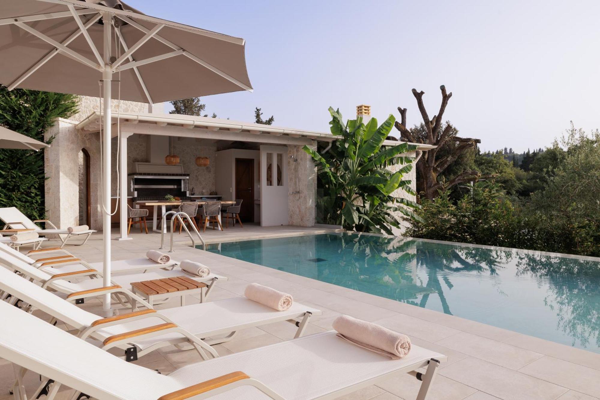 My Mediterranean Corfu Luxury Villa With Private Swimming Pool Kontokali Dış mekan fotoğraf