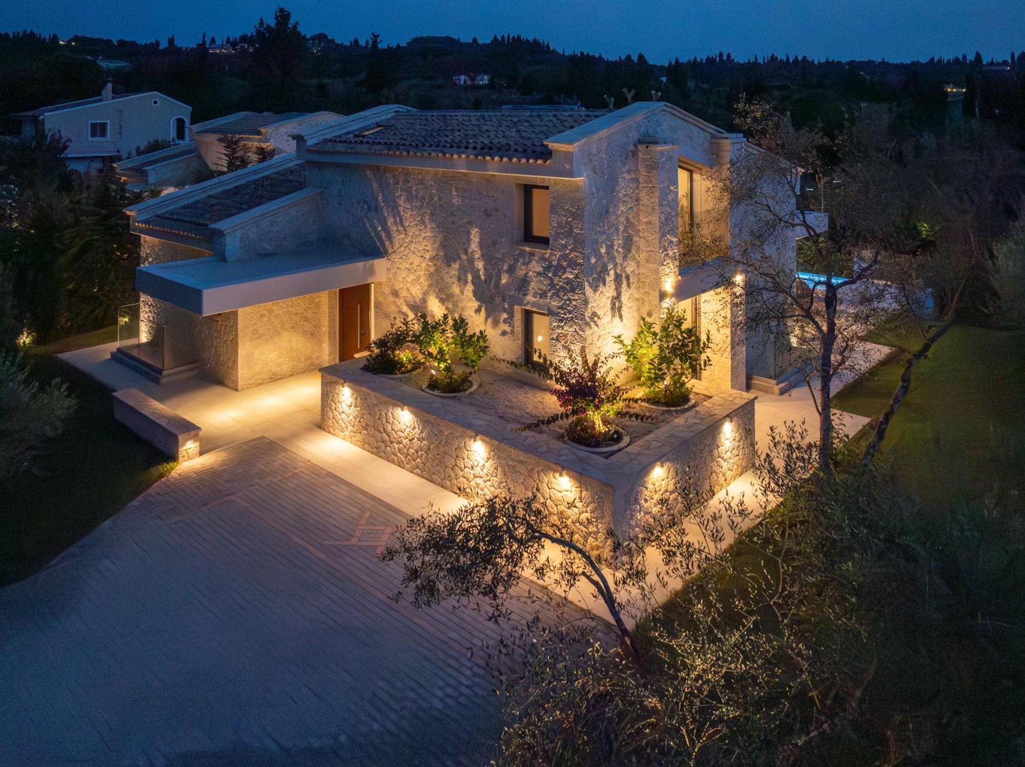 My Mediterranean Corfu Luxury Villa With Private Swimming Pool Kontokali Dış mekan fotoğraf