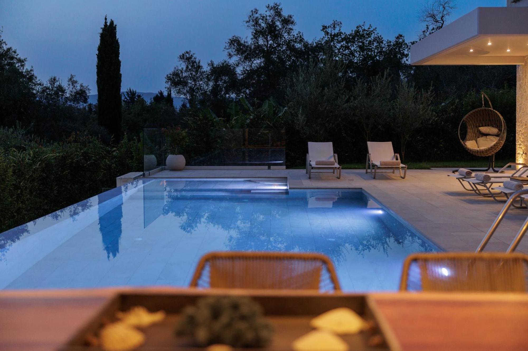 My Mediterranean Corfu Luxury Villa With Private Swimming Pool Kontokali Dış mekan fotoğraf