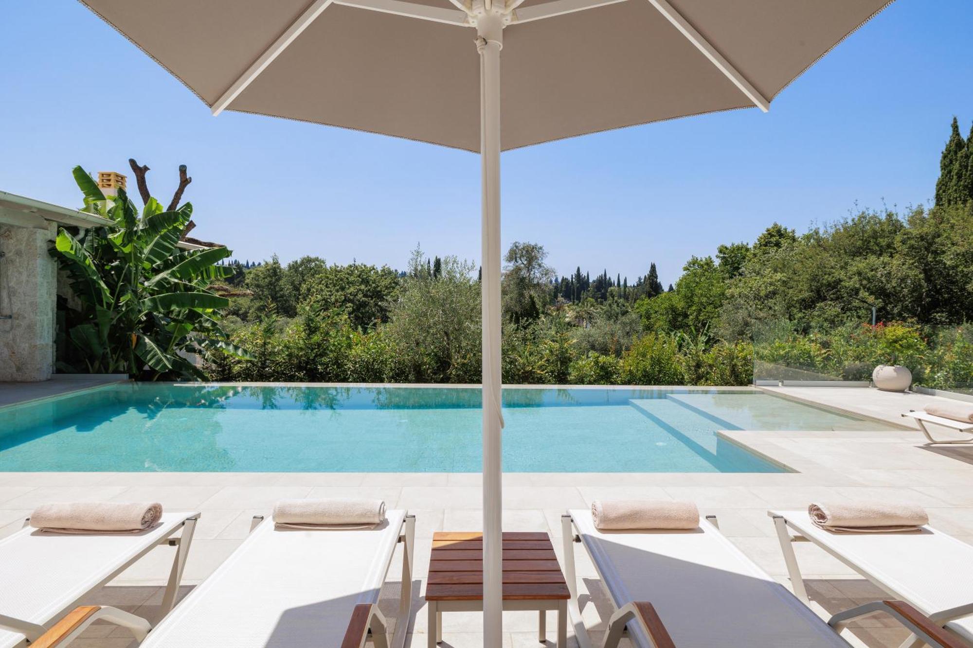My Mediterranean Corfu Luxury Villa With Private Swimming Pool Kontokali Dış mekan fotoğraf
